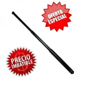 DEFENSAS EXTENSIBLES PACK EN ACERO DE 50 CM CON FUNDA SIMILAR AL CUERO