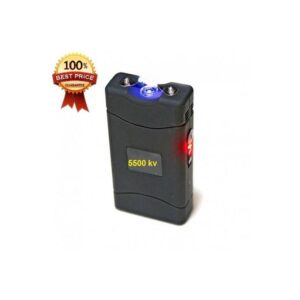 DEFENSA ELECTRICA TASER MOD. 800 CON 5.500.000 VOLT. RECARGABLE CON LINTERNA LUZ LED